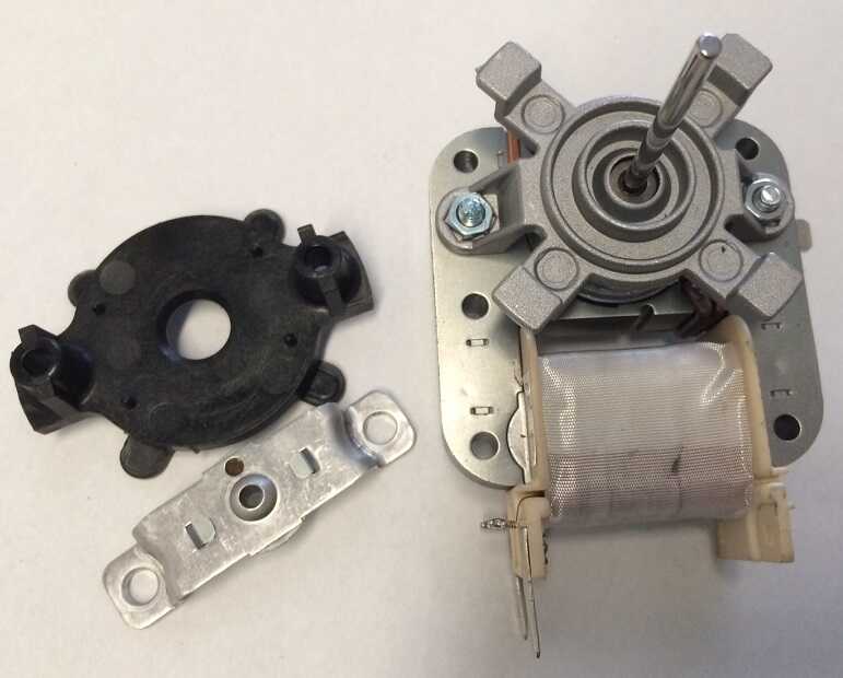 040799009948R Oven Fan Motor Blanco With push on fan blade - Image 2