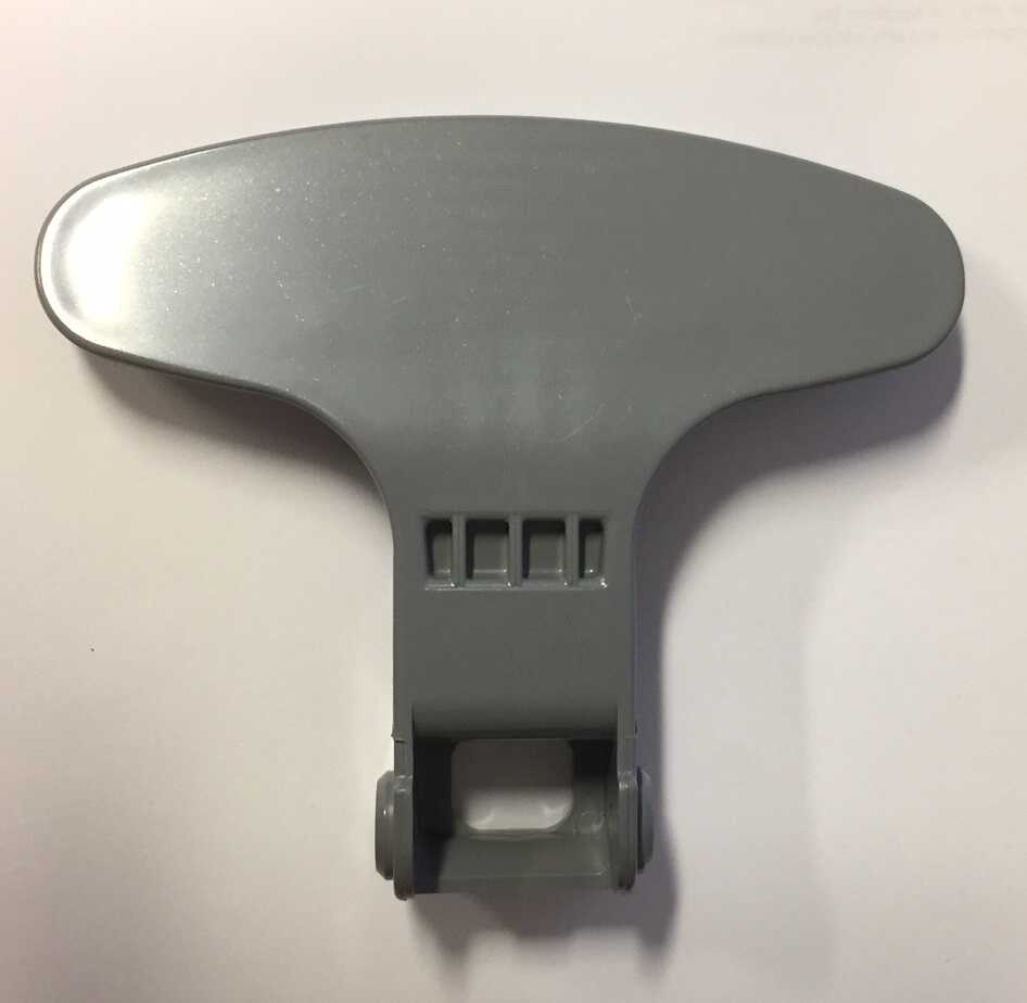 2821580200 Beko Compatible Washing Machine Door Handle Grey - Image 2