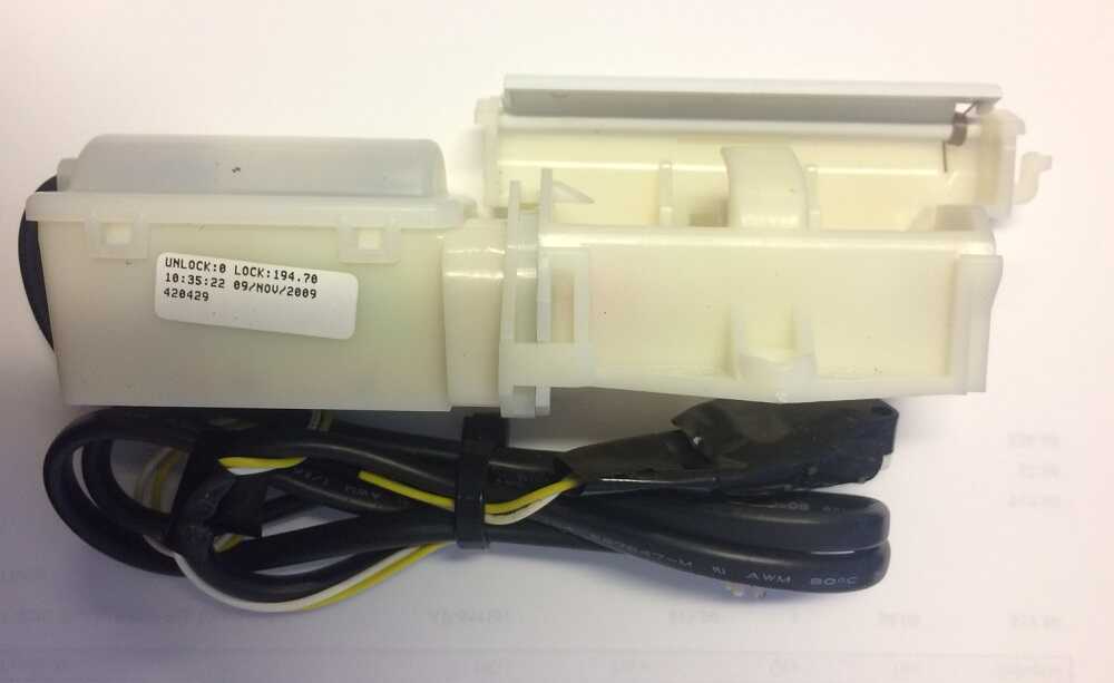 420429 Fisher and Paykel Washing machine Lidlock & Harness Assy