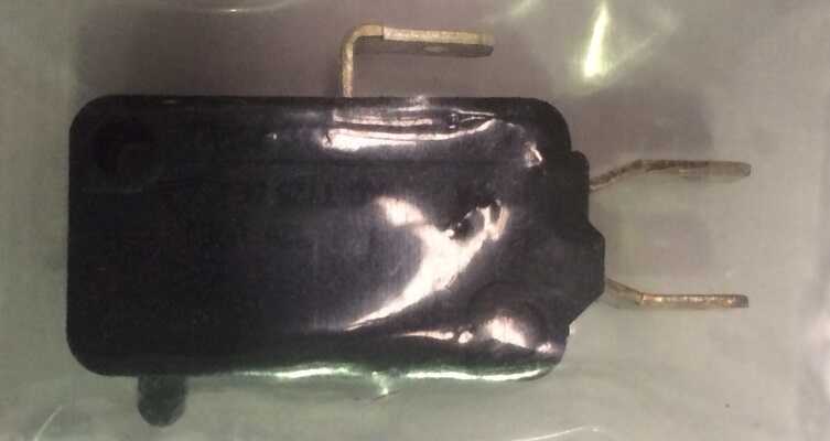 426597 Microswitch out of Balance Black 4.8mm