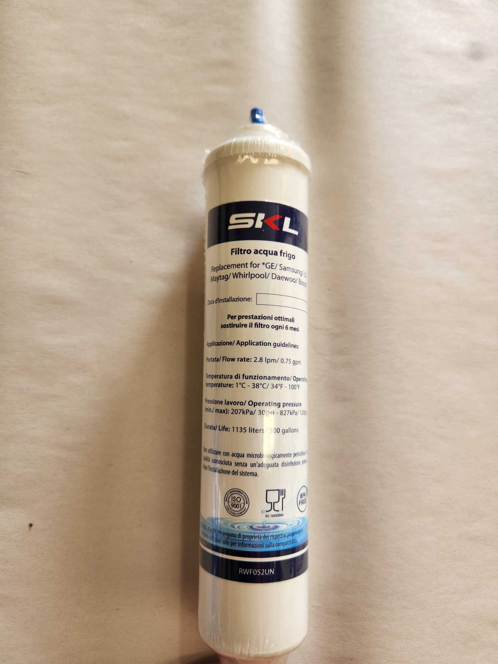 Universal Fridge Water Filter Compatible with 1/4" Hose - Image 2