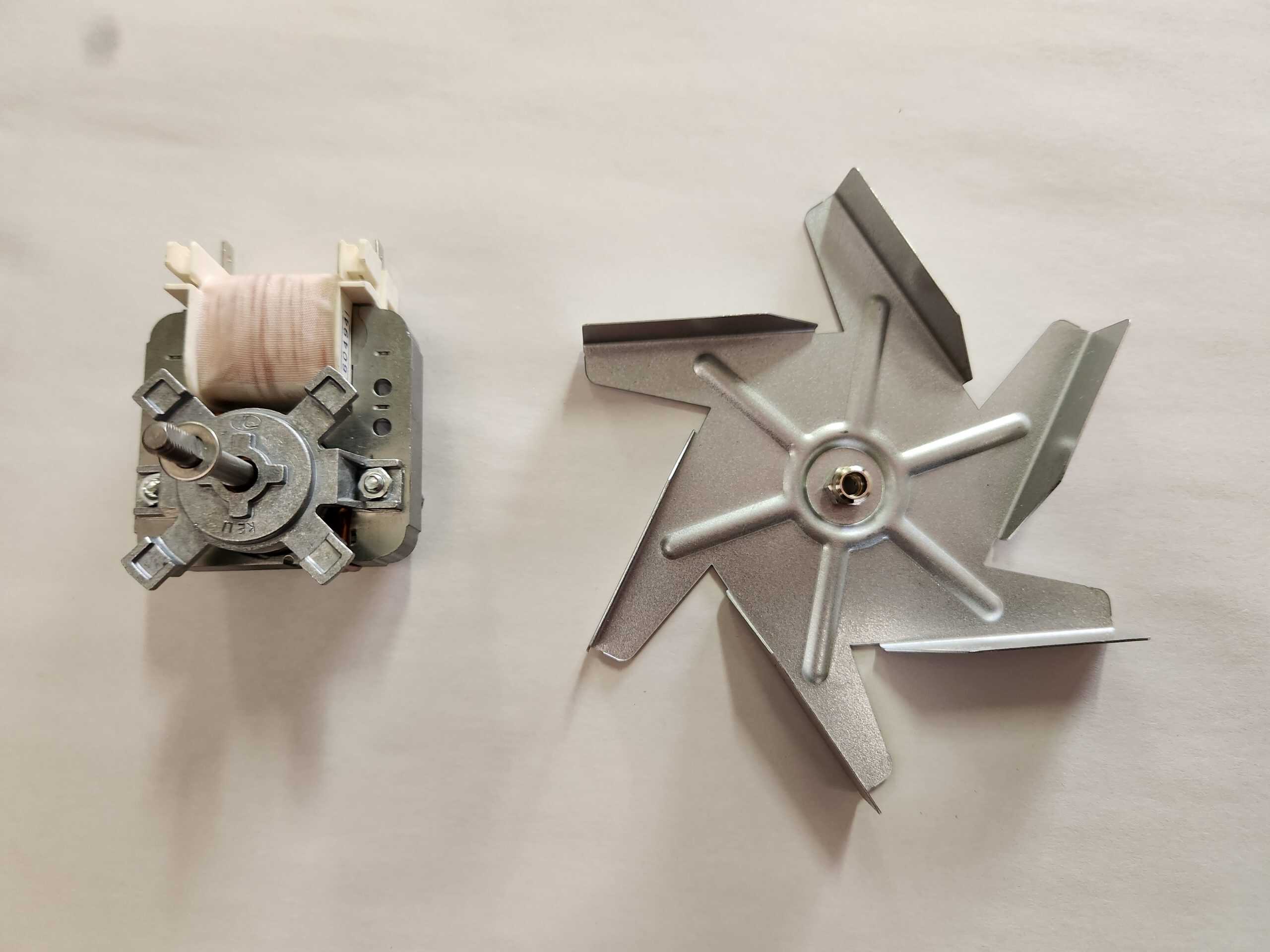 0214002118k Oven Fan Motor With Blade and Nut