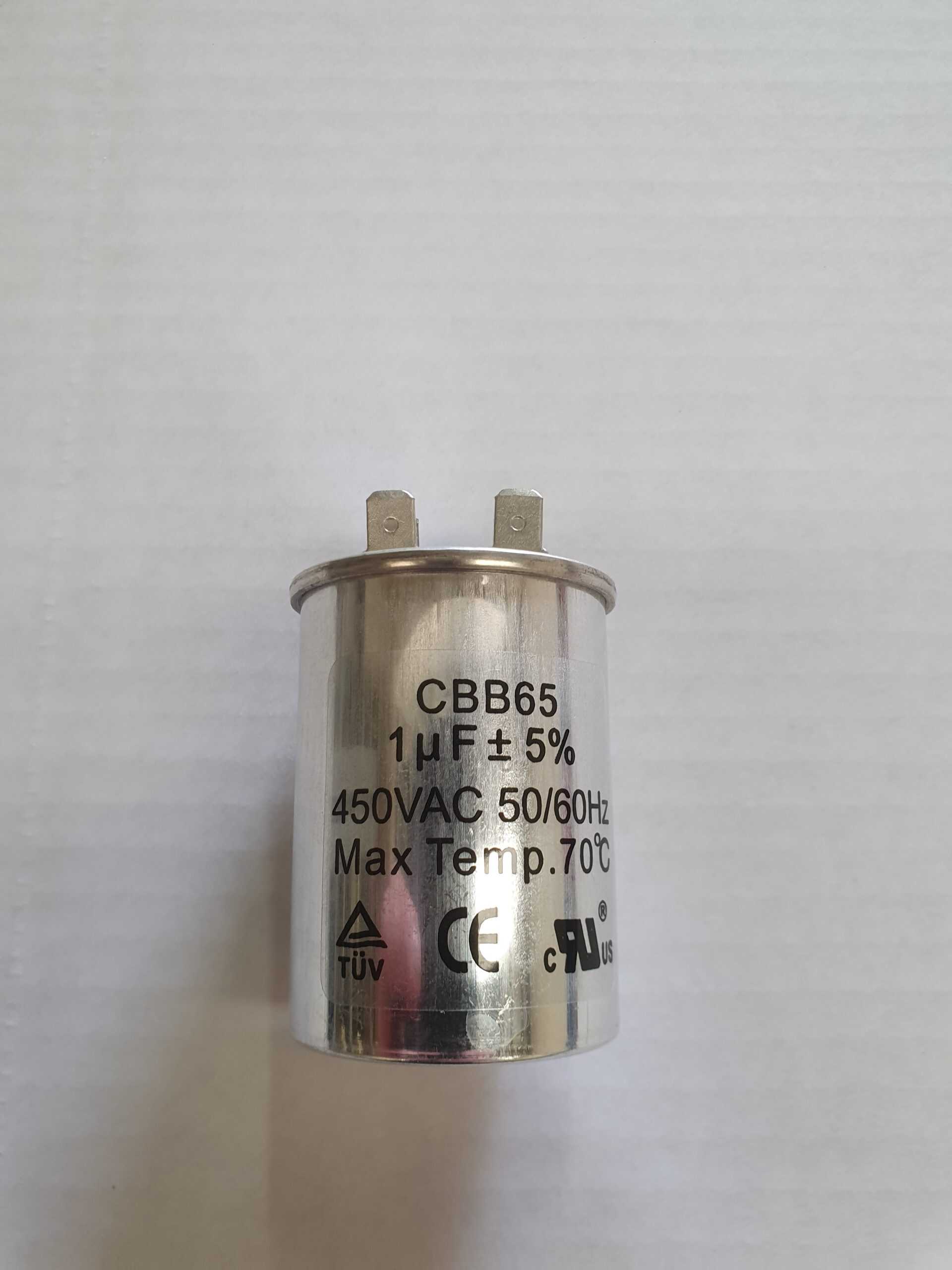 1UF Metal Start Run Capacitor