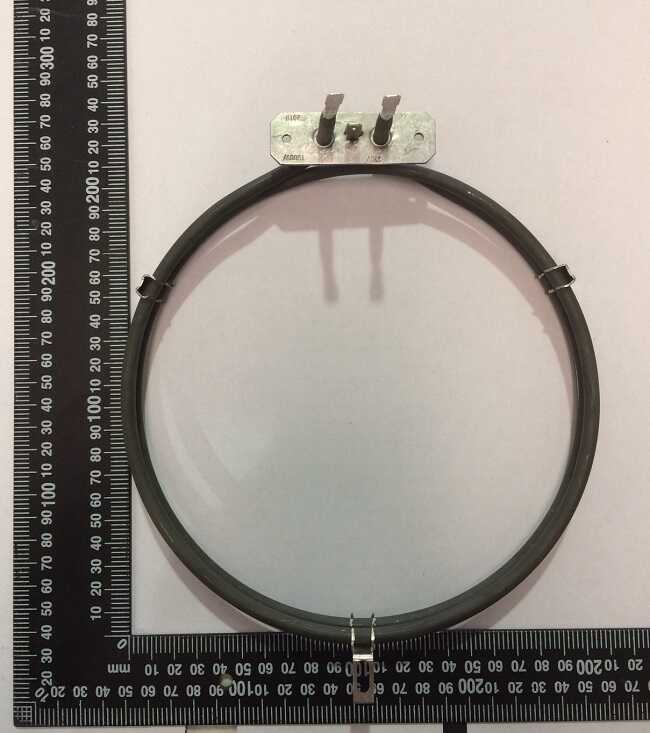 262900074 Genuine Beko Euromaid Fan Forced Element 1800W - Image 3