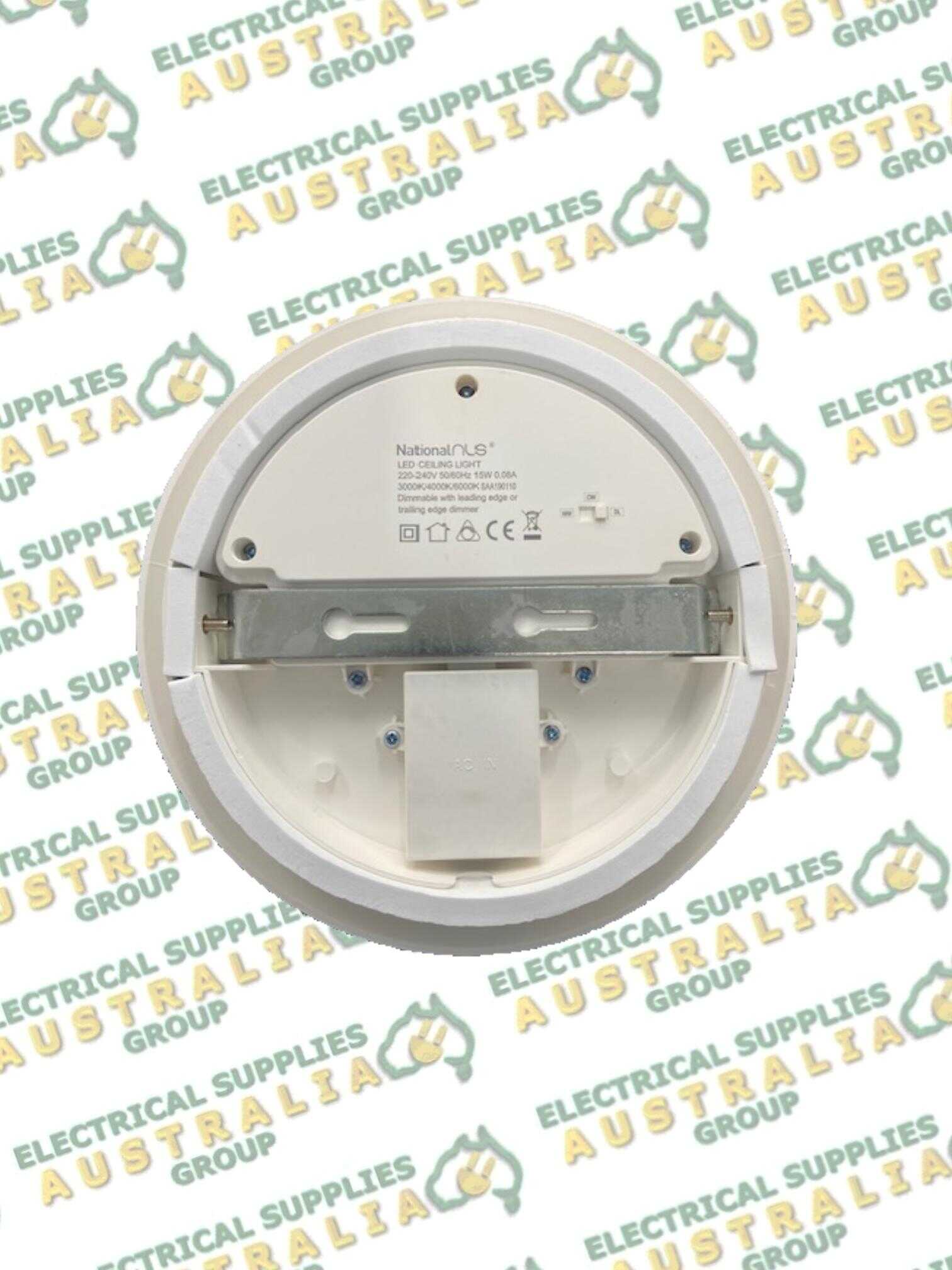 15W LED Tri Colour Slimline Circular Fitting 200mm - Image 3