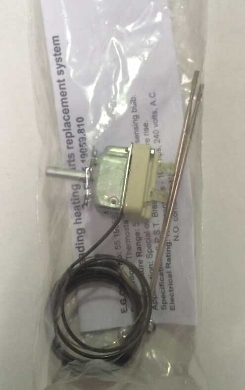 Twin Capillary Thermostat 55.19059.810 55°C-280°C
