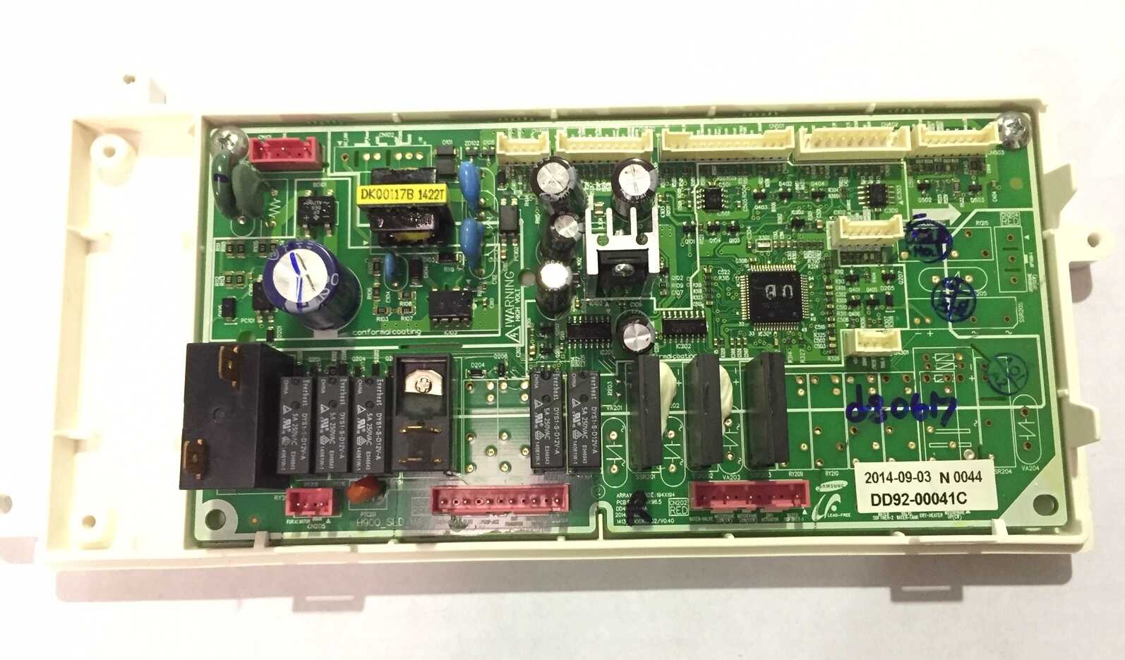 dd92-00041c Genuine Samsung dishwasher main pcb - Image 2