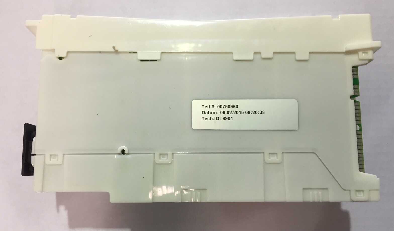 00750960 Bosch Dishwasher Power module programmed