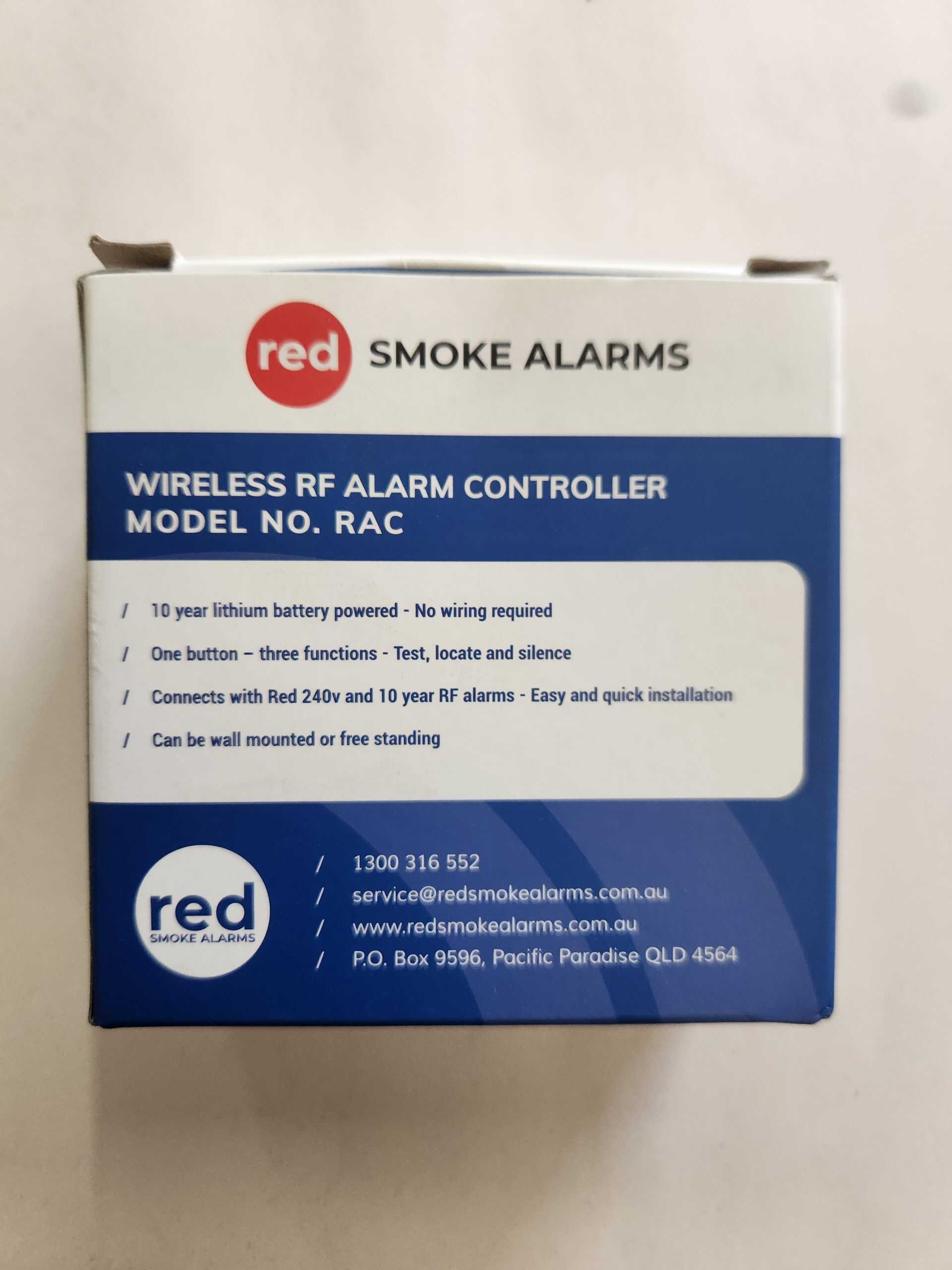 Red Smoke Alarms Wireless Smoke Alarm Controller Interconnect - Image 2