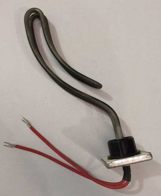 02874 Hot Water Element 3600W Sickle Incoloy