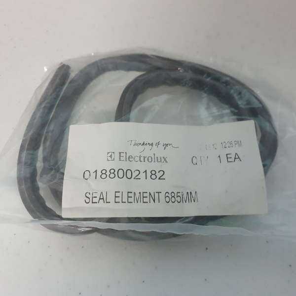 0188002182 WESTINGHOUSE CHEF COOKTOP TRIM SEAL 685MM