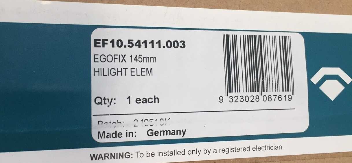 374063522 Ceramic Hotplate Element 1200W 10.54111.042 / 10.54113.034 165mm - Image 3