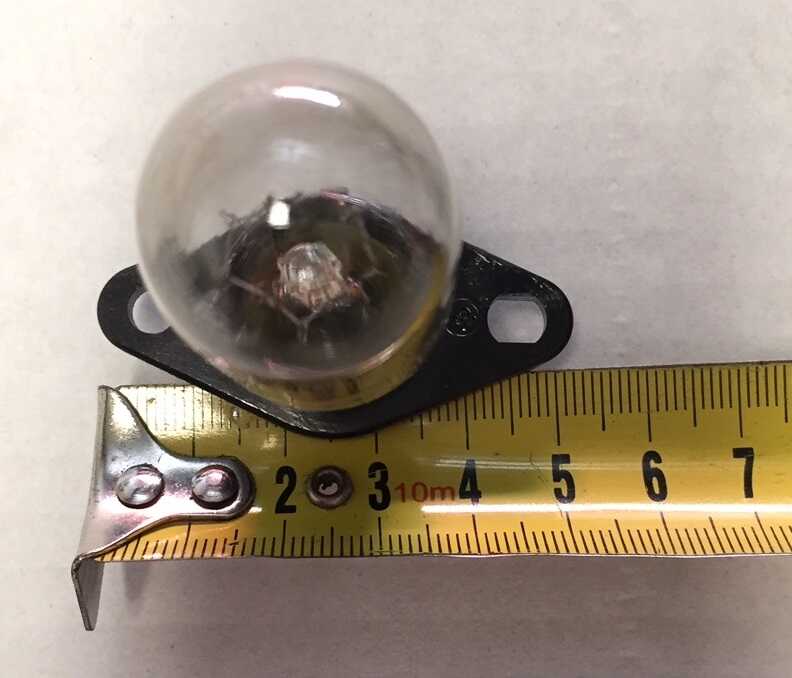 824610572 Smeg, Bosch, LG, Samsung, Panasonic Microwave light bulb 25W - Image 3