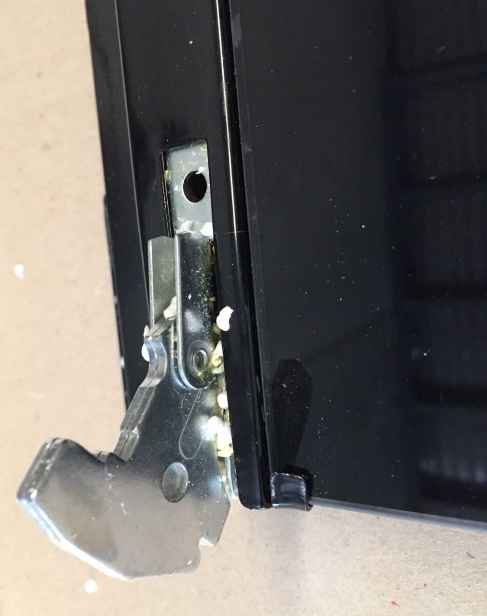 BELLINI BOT605BX COMPLETE OVEN DOOR ASSEMBLY WITH HINGES - Image 2