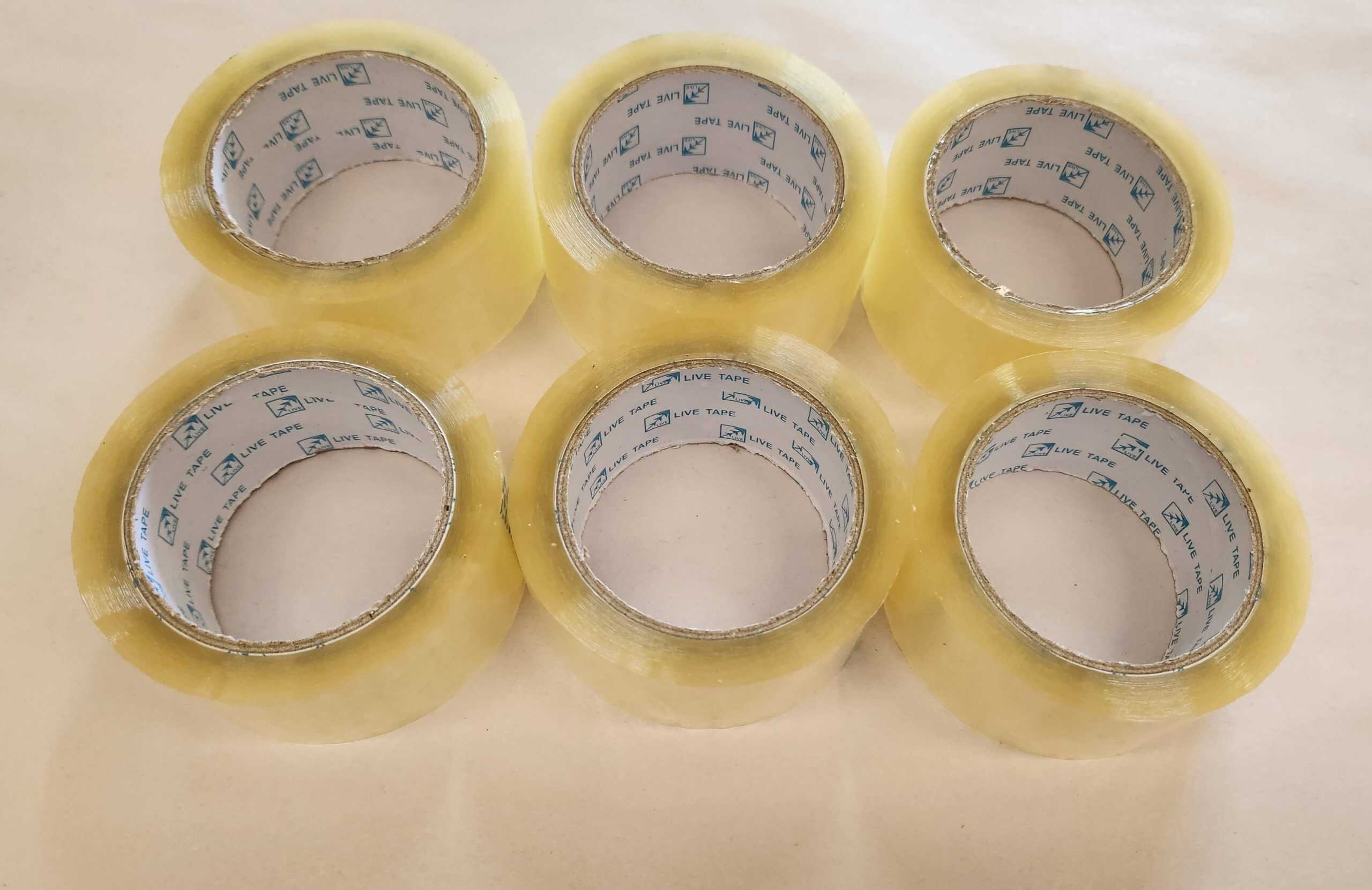 High Quality Adhesive 6 Pack Packing Tape