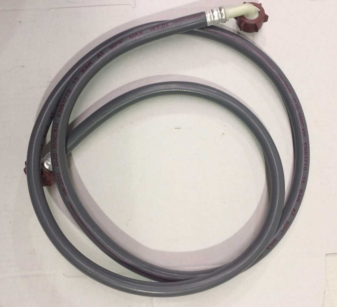 W045 1.5m GREY INLET HOSE / ELBOW max 90c