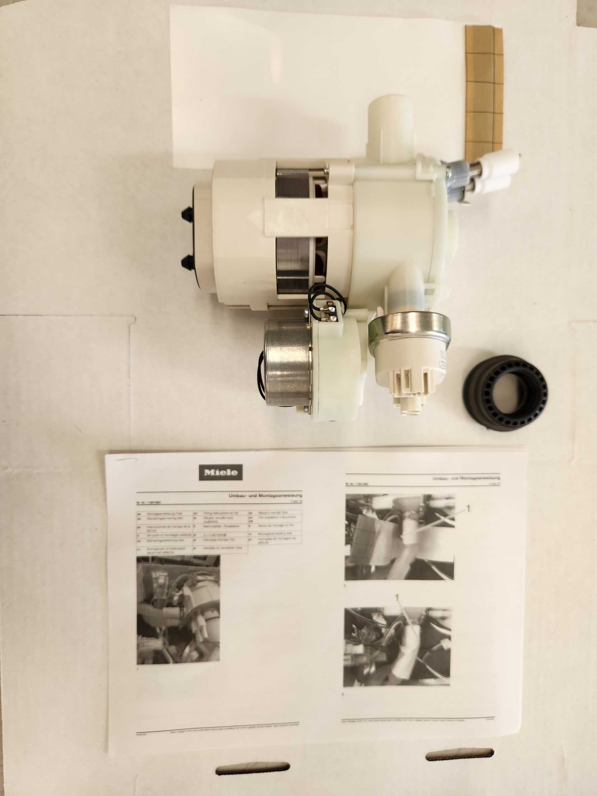 10397278 Genuine Miele Circulation Pump Assembly - Image 2