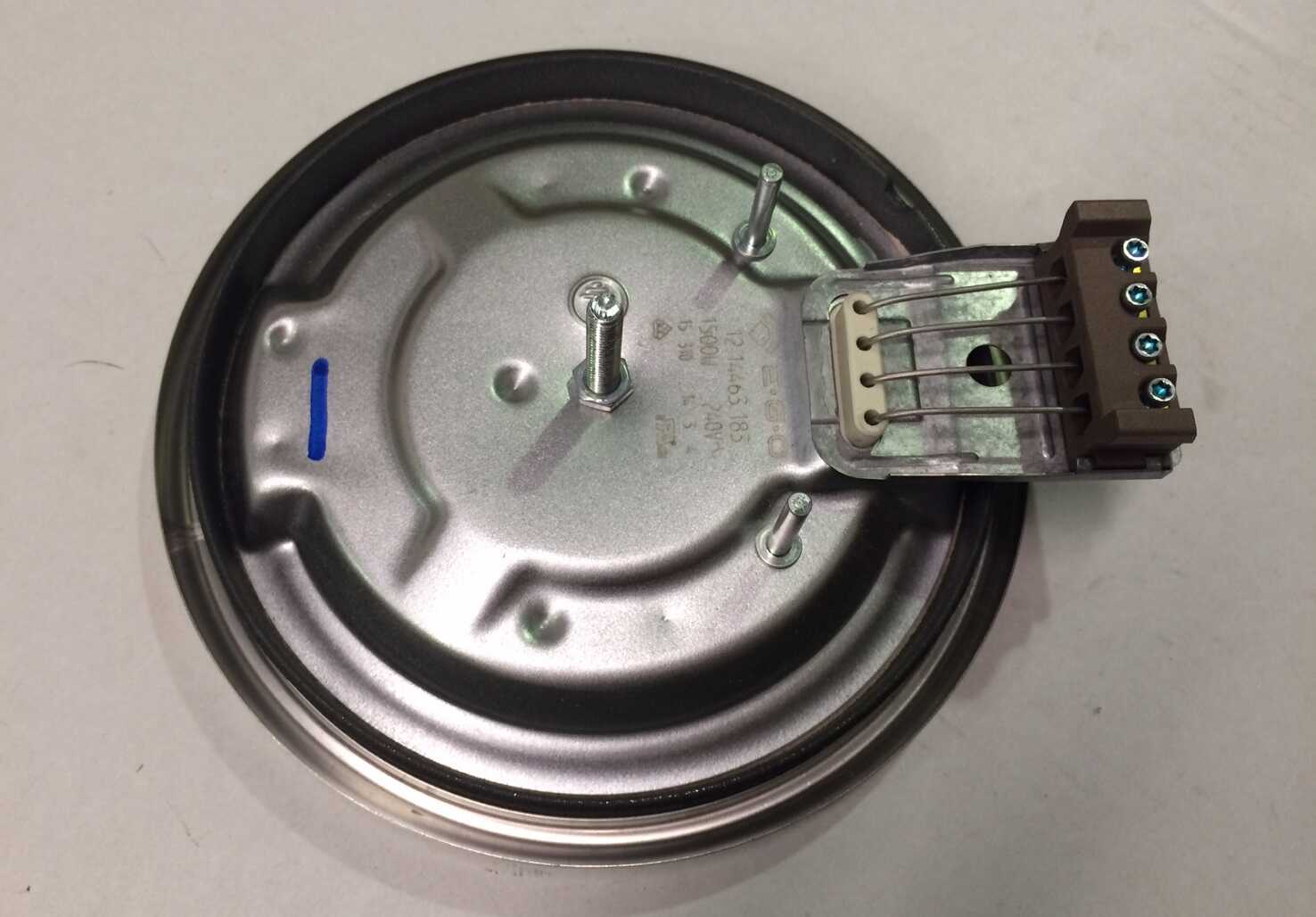 0122004247 SMALL SOLID COOKTOP ELEMENT EGO 12.14463.183 1500W - Image 3