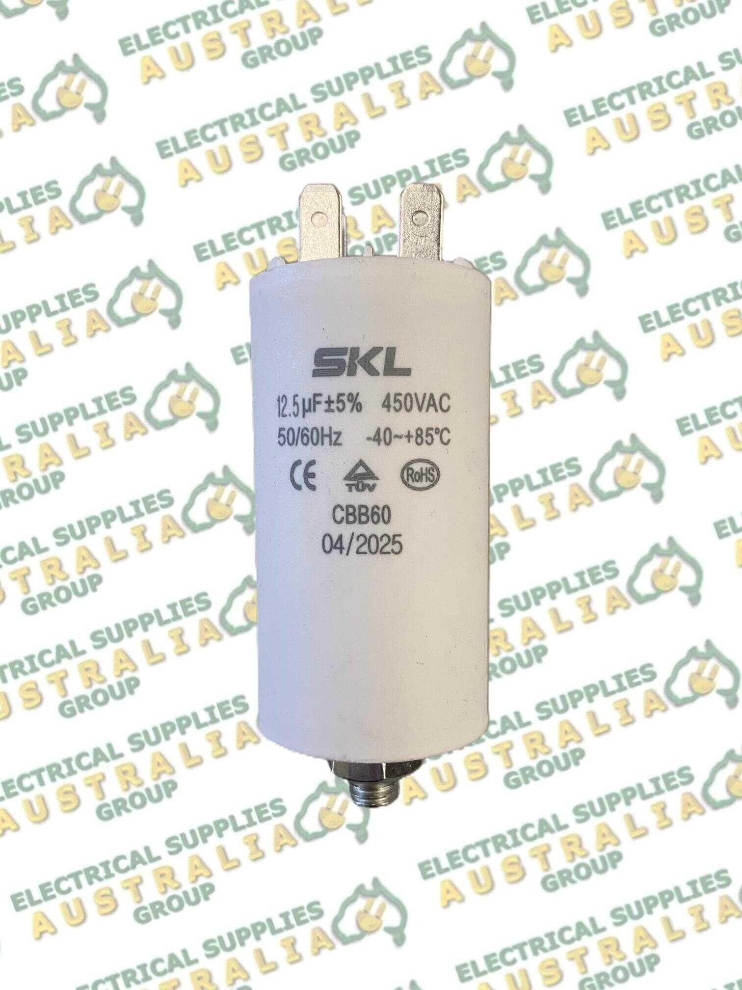 12.5UF Capacitor with 4 Terminals