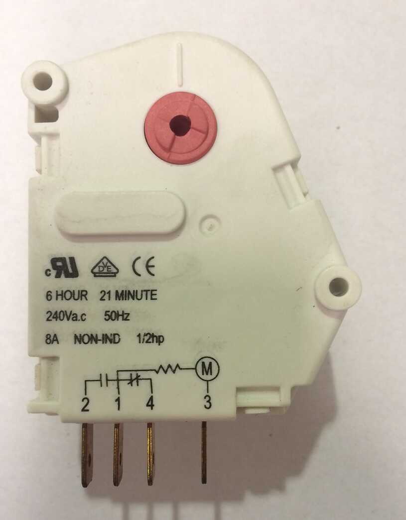 rf096bb defrost timer 6hr 21min