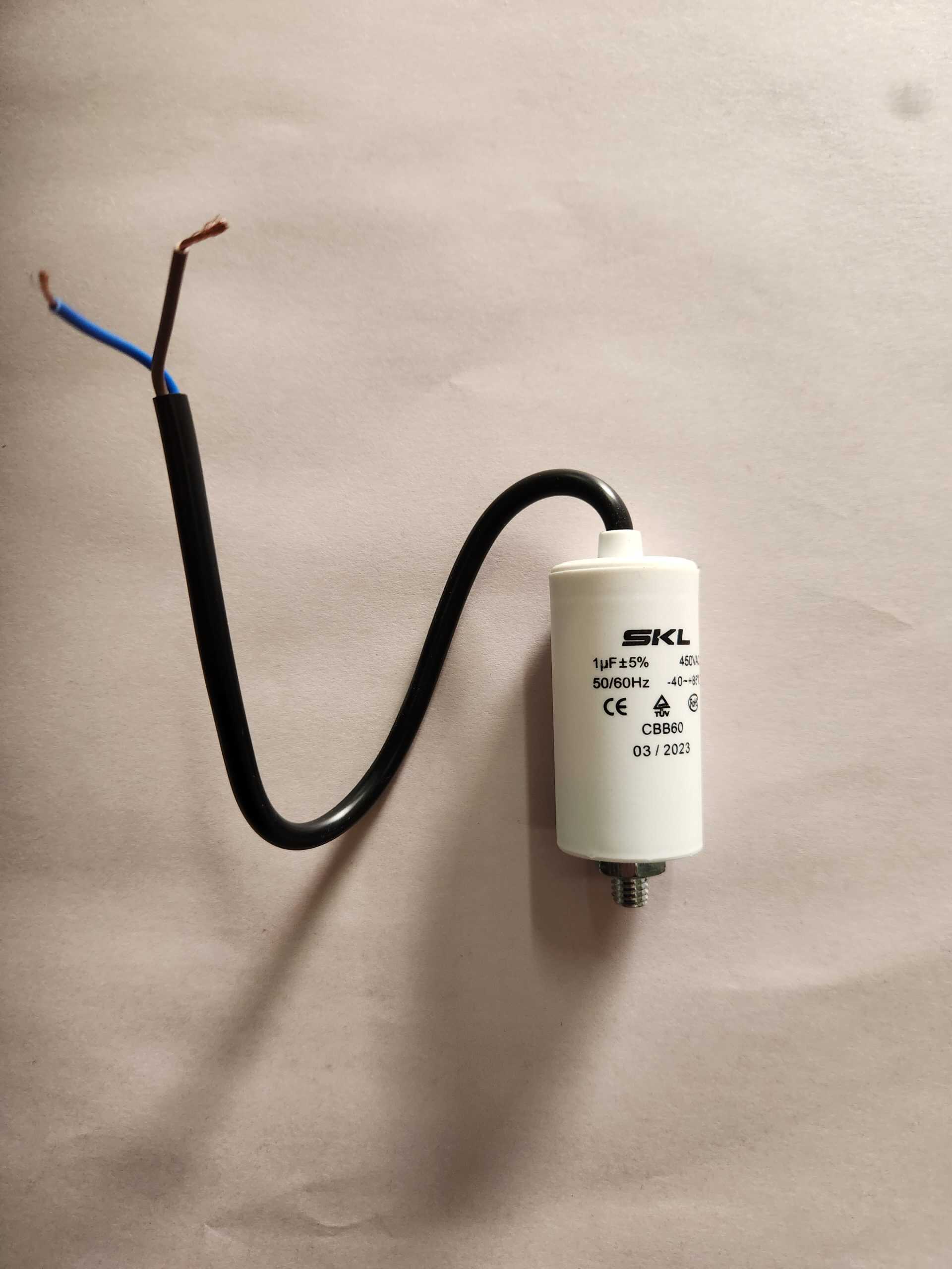 1UF Capacitor With Wire