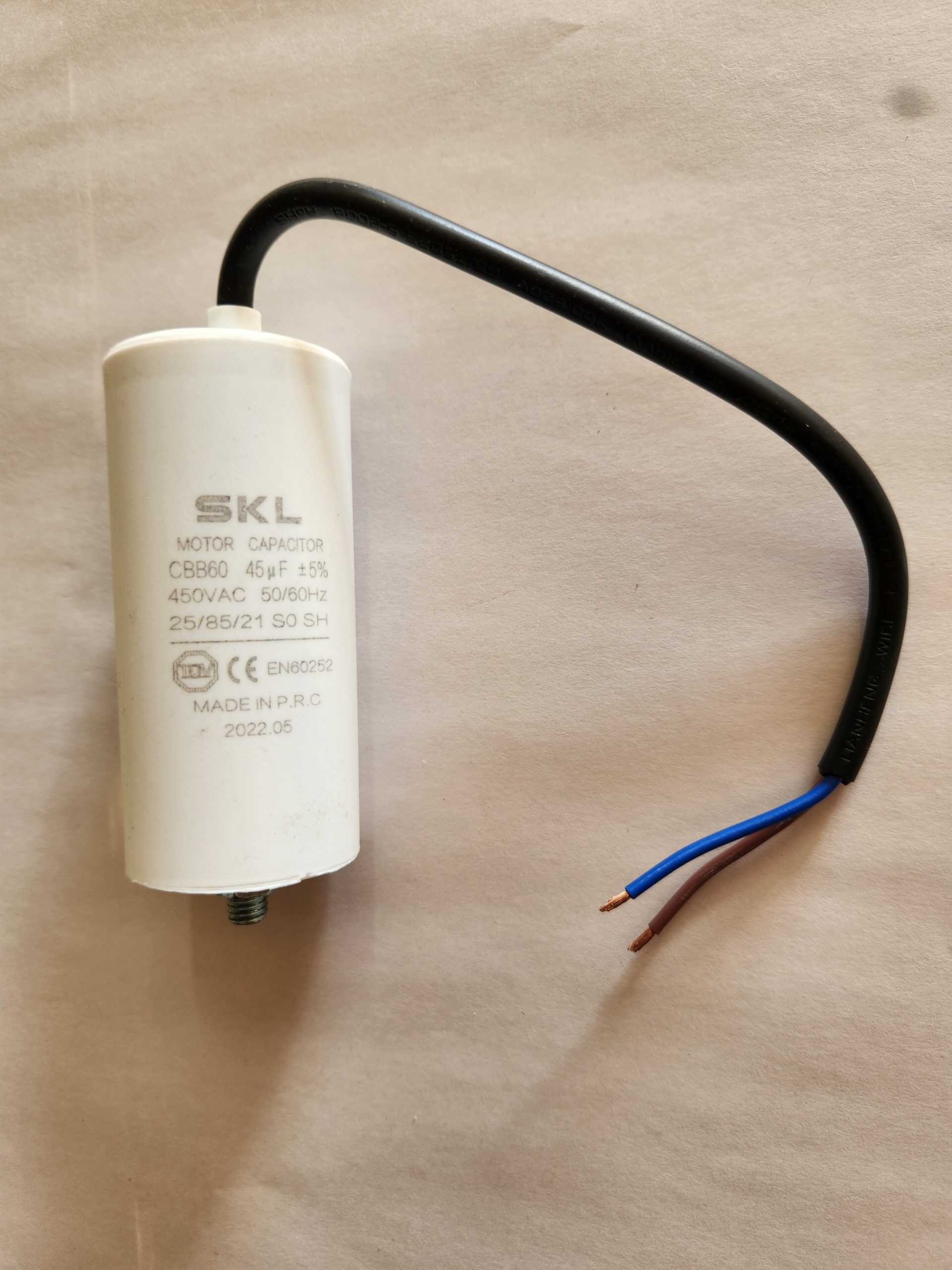 45UF Capacitor with Wire
