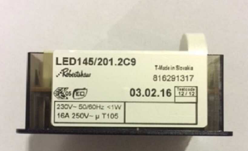 816291317 Genuine Smeg Electronic Oven Timer 816292759 - Image 3
