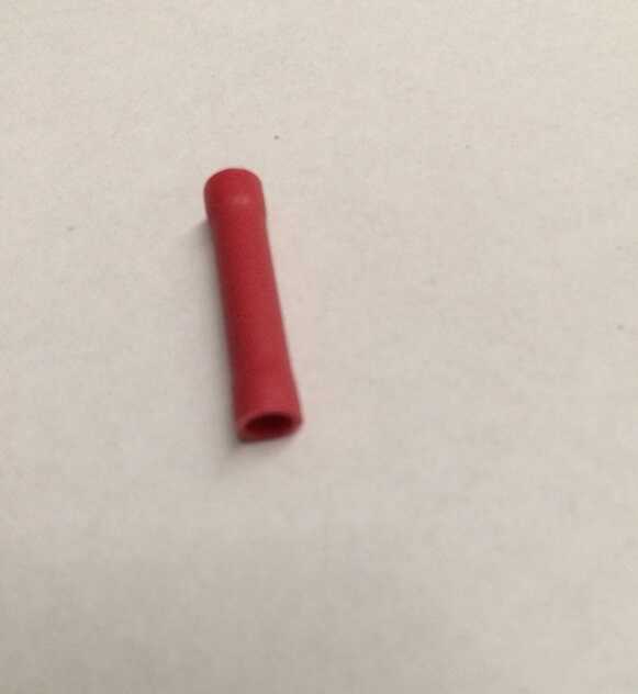 BSV1 Pre-Insulated Red VG Butt Splice 100 Pack