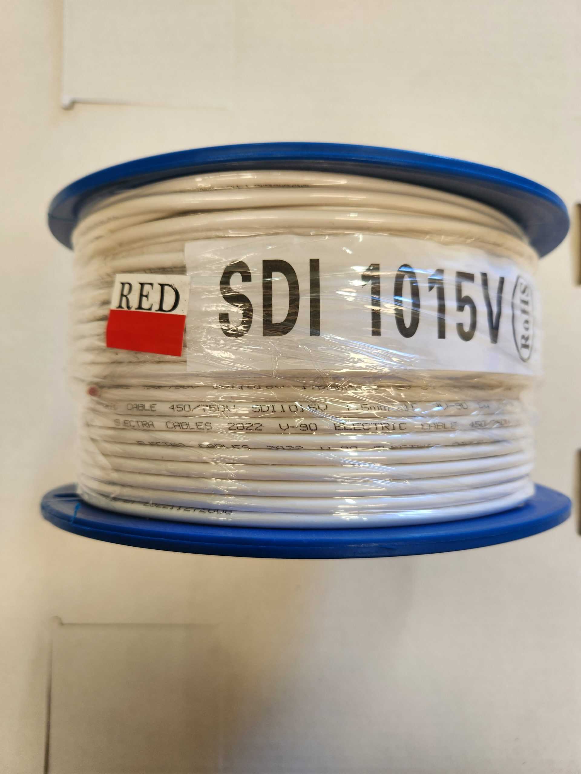 1.5mm Red SDI Cable sold per meter