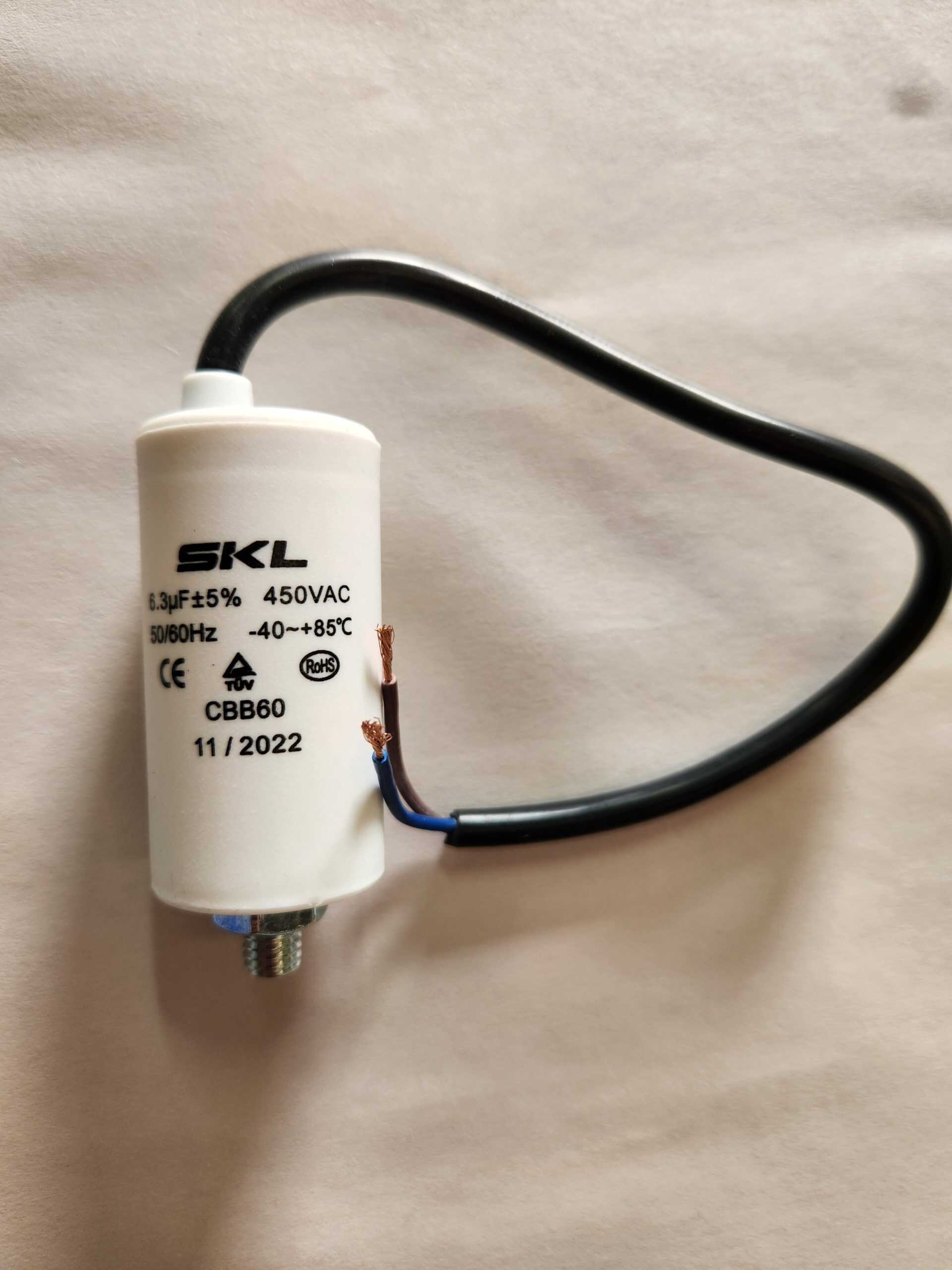6.3UF Capacitor with Wire