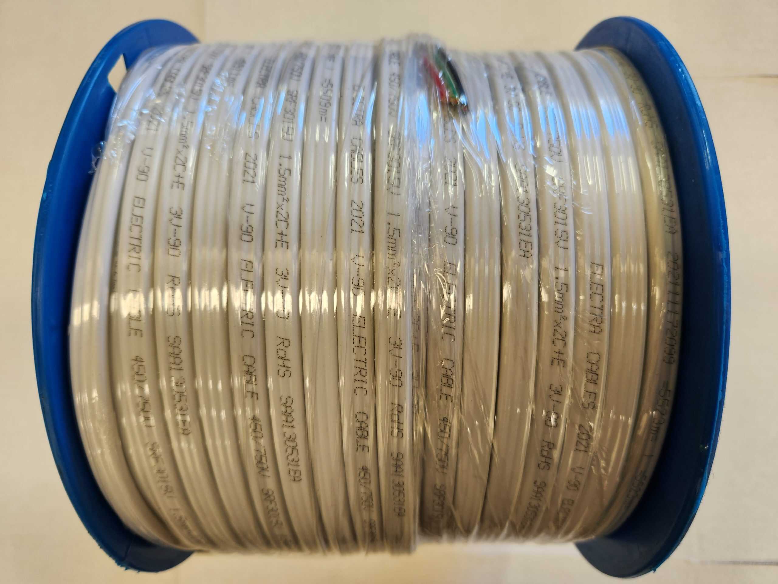 SRF3015V-100WHE 1.5MM Twin & Earth Flat Cable Sold Per Metre