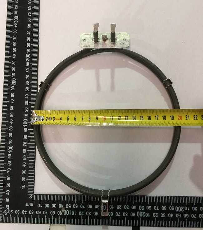 262900074 Genuine Beko Euromaid Fan Forced Element 1800W - Image 6