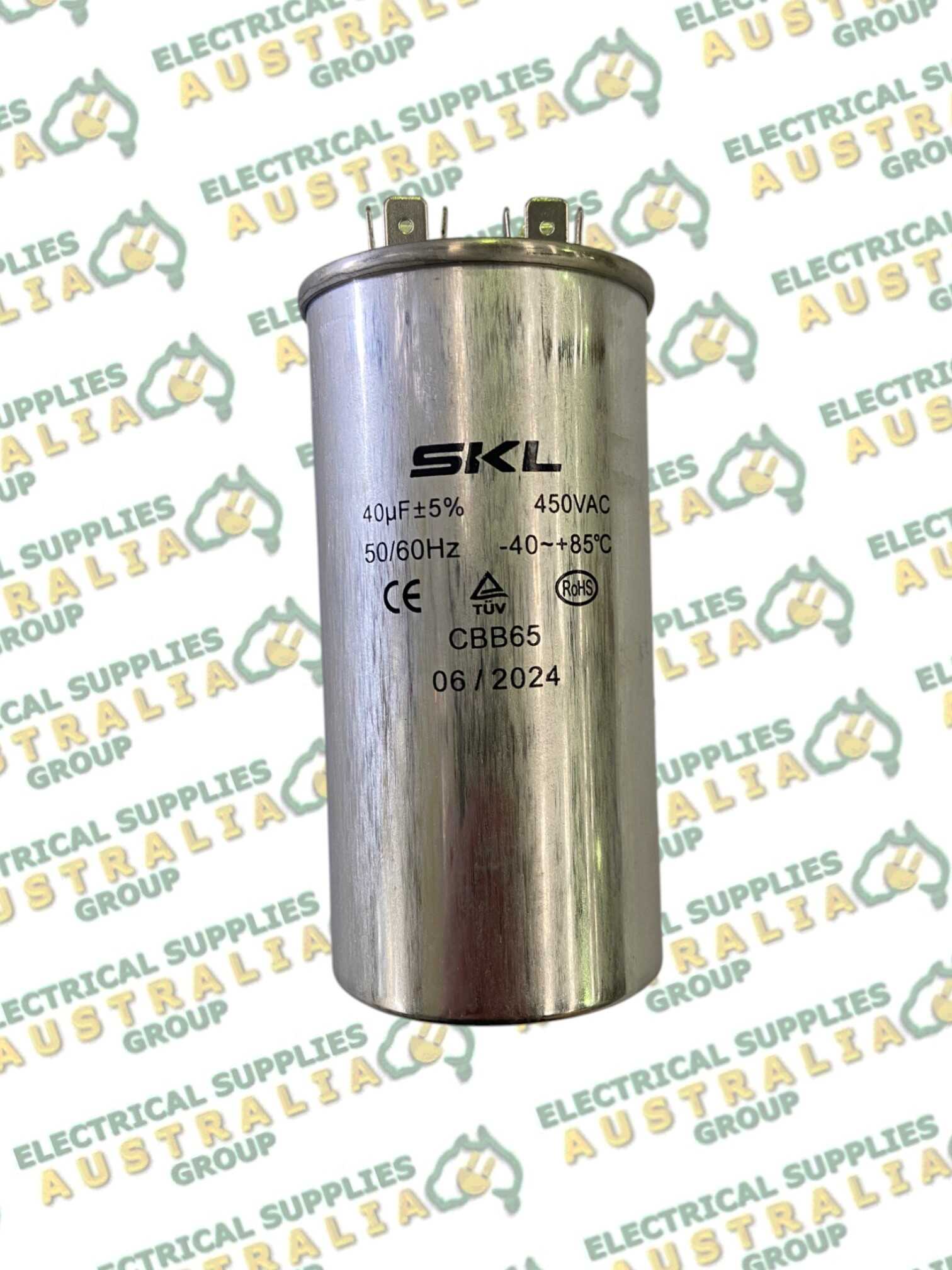 40UF Metal Start Run Capacitor