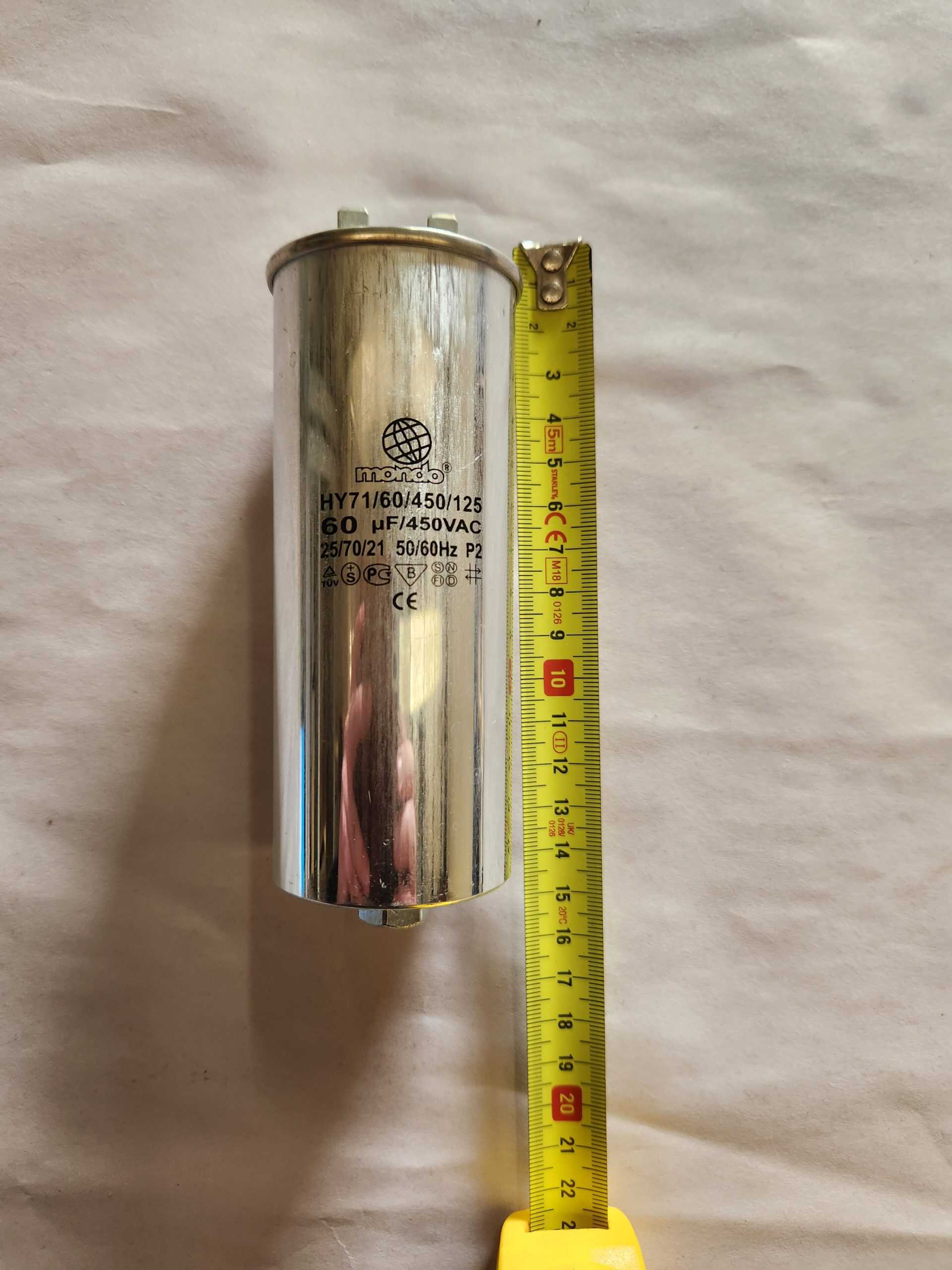 60UF Metal Start Run Capacitor