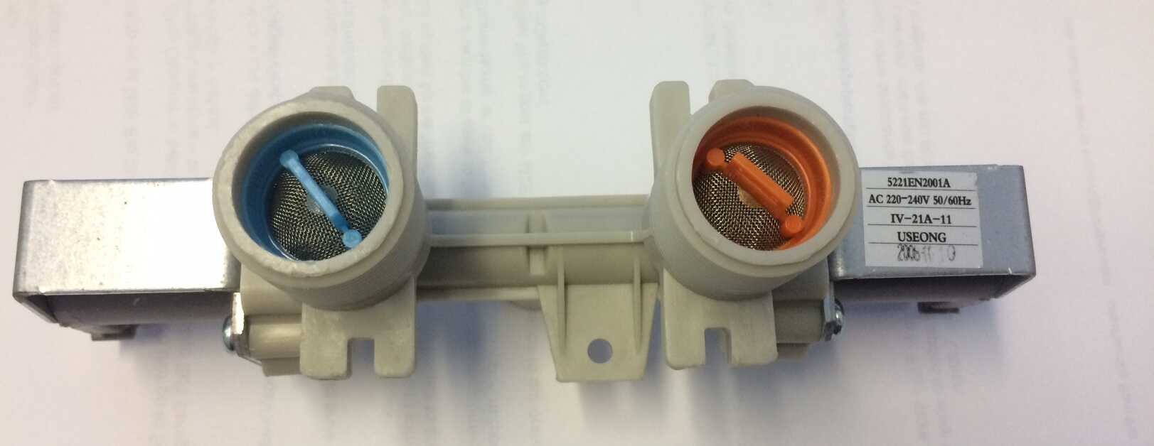 5221EA2001A Genuine LG Washing Machine Dual Water Inlet Valve