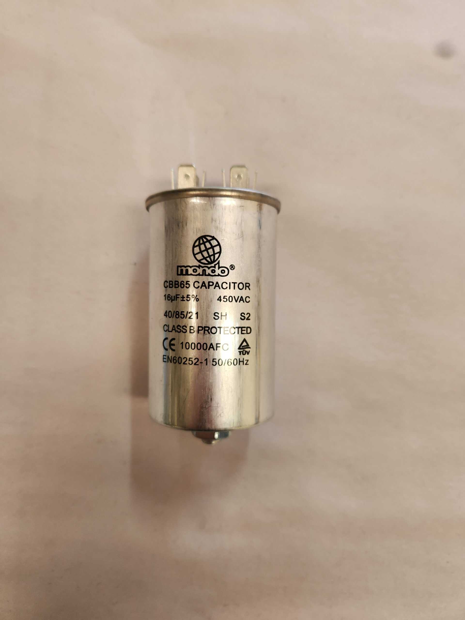 16UF Metal Start Run Capacitor