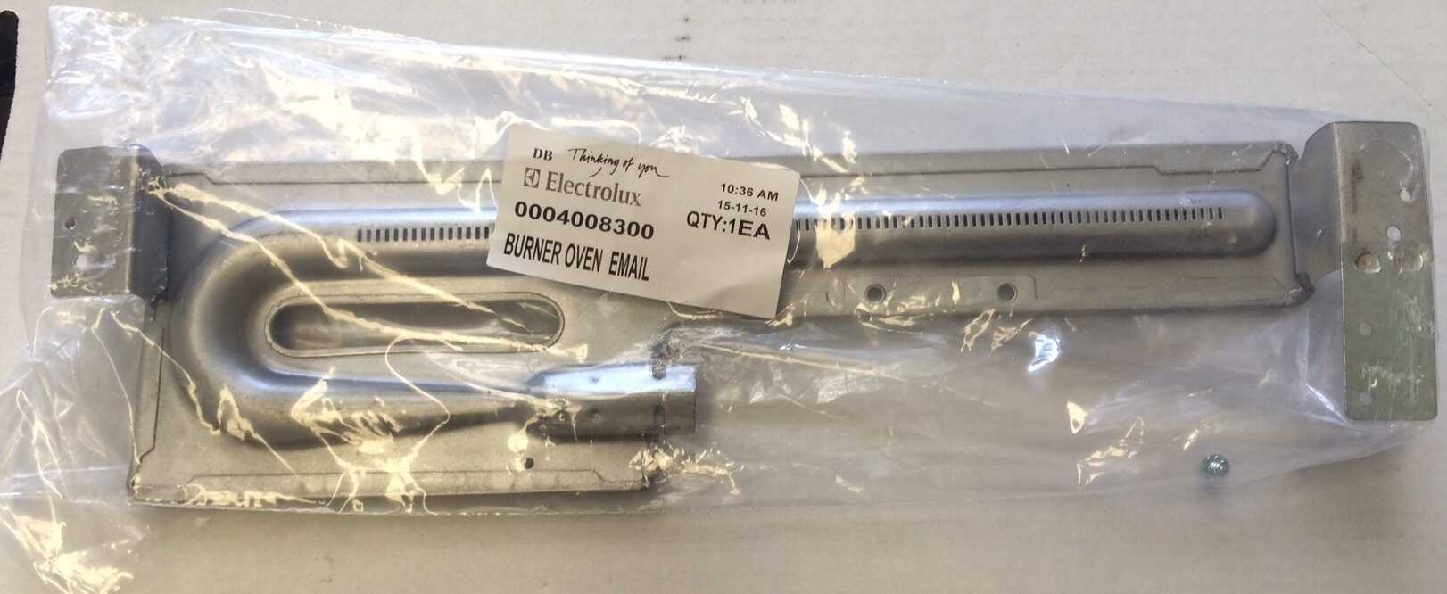 0004008300 BURNER OVEN EMAIL ASSY