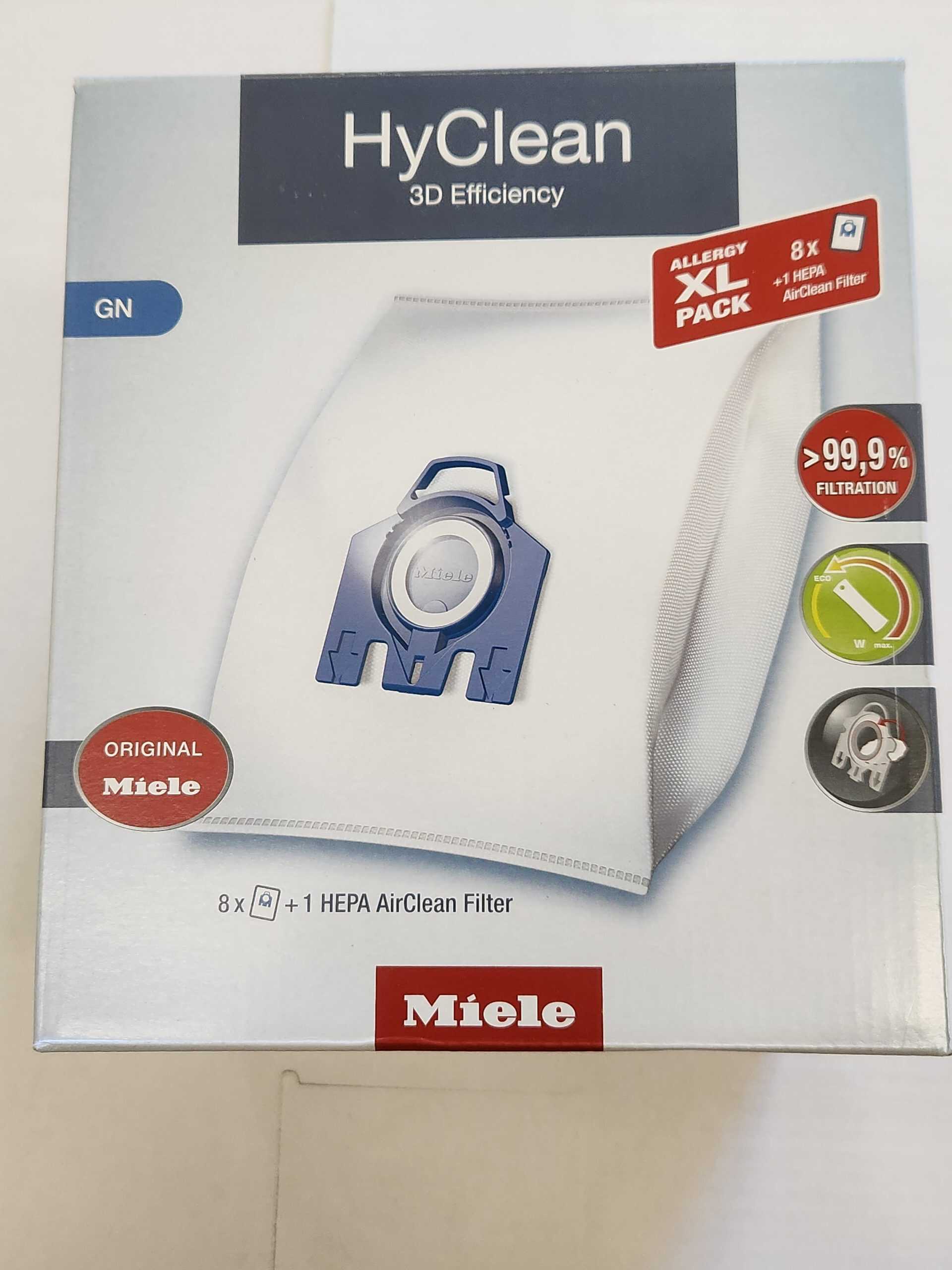 10632880 Genuine Miele GN 3D Allergy XL Pack Vacuum Bag Pack