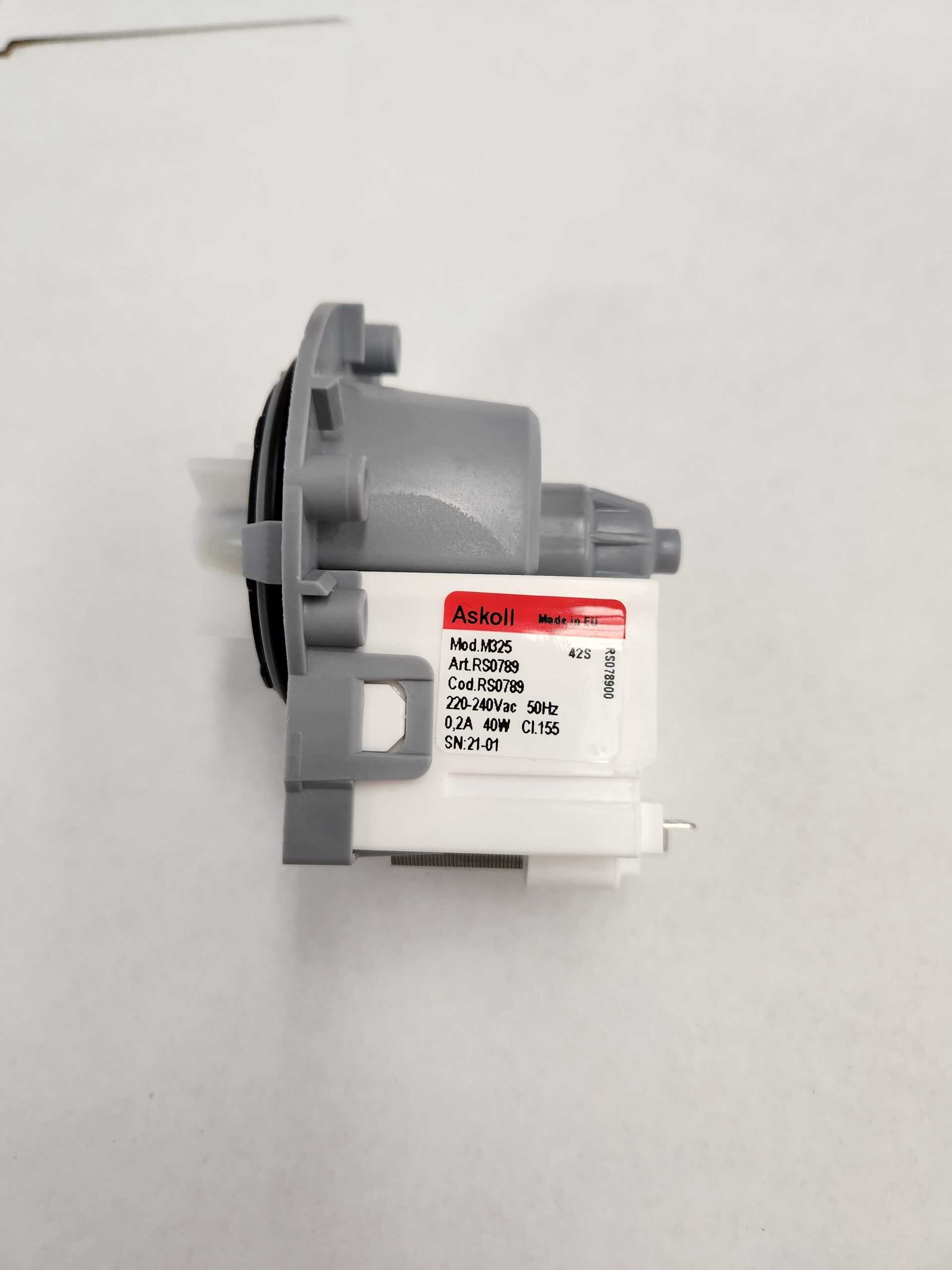 DC31-30008D, DC31-00030A Washing Machine Drain Pump Genuine Askoll, Suits Samsung, LG